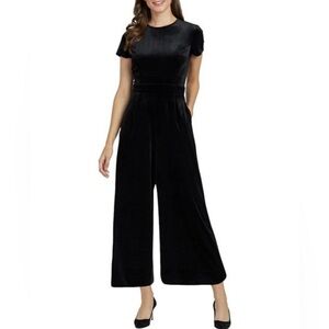Jude Connally Women’s Black Wide Leg Jumpsuit Size Small